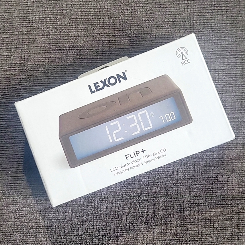 Lexon alarm clock